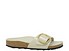 Birkenstock Madrid Big Buckle high shine ecru