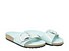 Birkenstock Madrid Big Buckle shine surf verde Lato