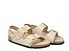 Birkenstock Milano Big Buckle shine new beige Seite