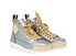 BnG Real Shoes La Brillante High acciaio Lato