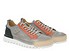BnG Real Shoes La Patch Man tortora rosso grigio Lato