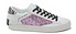 Crime London Low Top Distressed W white fuxia