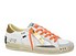 Crime London SK8 Deluxe Man weiss grau orange