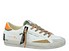 Crime London SK8 Deluxe Men bianco arancione