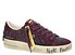 Crime London SK8 Deluxe Woman bordeaux glitter