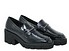 De Lago M129M naplack schwarz Seite