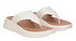 FitFlop Toe Post Leather cream Side