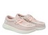 Hey Dude Wendy Comf Suede Crochet pale pink multi Side