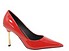 Kurt Geiger Bank Court rosso patent