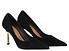Kurt Geiger Bank Court nero camoscio pelle Lato