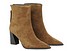 Kurt Geiger Richmond Ankle Boot marrone scuro camoscio Lato