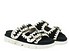 MOU Bio Sandal Two Buckles black white Side