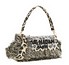 Rue Madam Paris Casablanca Shoulder Bag leopard stripes marrone Lato