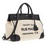 Rue Madam Paris Riviera Tote Bag canvas nero Lato