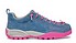 Scarpa Mojito Kid denim blau fuxia Vorne