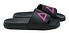 Sun 68 Slipper Logo Woman black fuxia Side